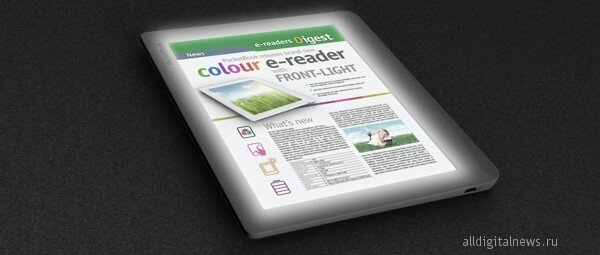 PocketBook ведет работу над ридером с цветным 8-ми дюймовым экраном E Ink Triton