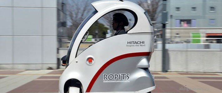Hitachi представила роботизированное средство передвижения