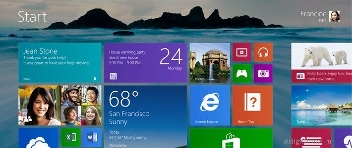 Microsoft раскрыла некоторые подробности об обновлении Windows 8.1